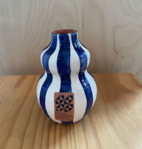 petit vase gourde bleu Casa Cubista